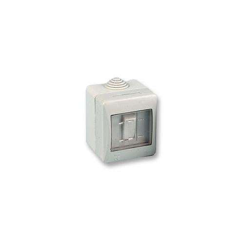 IP55 SWITCH 2 WAY 1 GANG SURFACE MOUNT , PRO ELEC , OL1510
