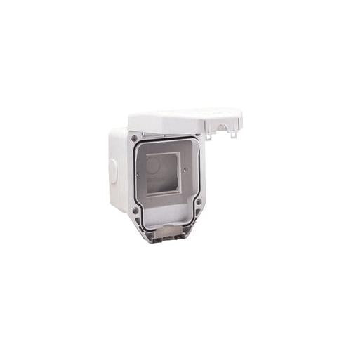 CRABTREE - 9722 - 2 MODULE IP65 DATA ENCLOSURE