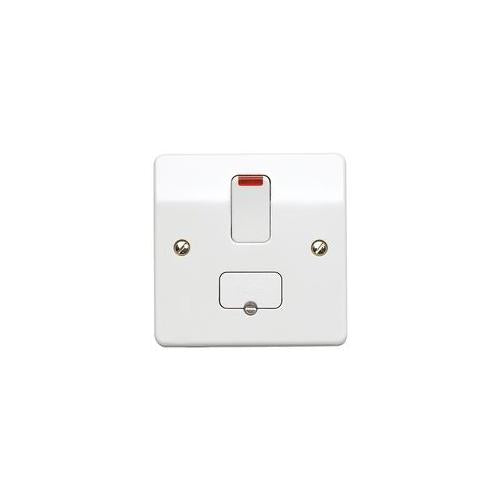 MK (ELECTRIC) - K1060 WHI - 13A DP SWITCHED CONNECTION UNIT / NEON