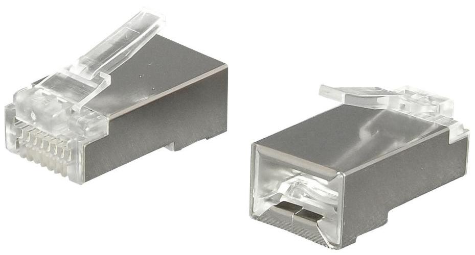 Speedy RJ45 CAT 6 Shielded Plugs, Pack of 100 - TUK – Rapidwarehouse