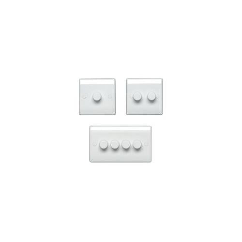 BG - 883 - DIMMER SWITCH 3 GANG 2 WAY PUSH 400W