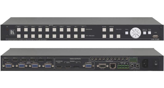 10 Input 4K Presentation Switcher/Dual Scaler - KRAMER