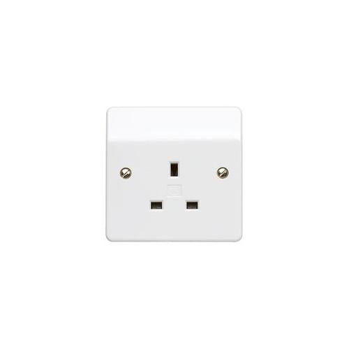 MK (ELECTRIC) - K780 WHI - 13A 1 GANG SOCKET