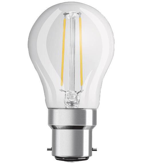 4W Clear Golf Ball Filament LED Lamp, E27, Warm White - OSRAM