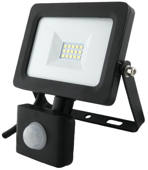 10W LED Floodlight with PIR - PRO ELEC