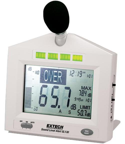 Sound Level Alert Meter with Alarm - EXTECH INSTRUMENTS – Rapidwarehouse