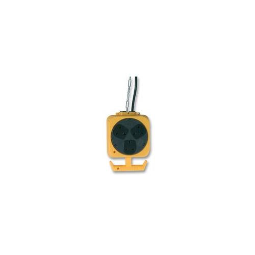 BRENNENSTUHL - 115 1 763 - 6-WAY HANGING EXTENSION REEL