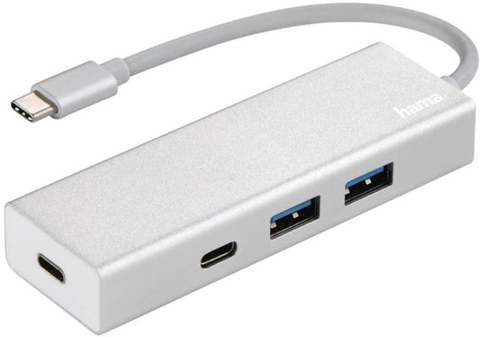 4 Port USB 3.1 Type-C Hub, 2x USB-A 2x USB-C - HAMA