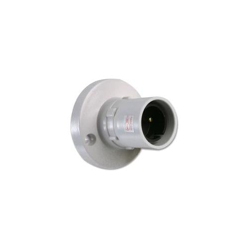 BATTEN LAMPHOLDER STRAIGHT SKIRT T2 BC , PRO ELEC , 8332