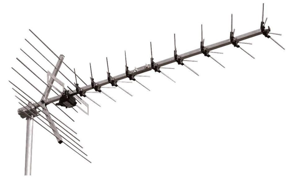 48 Element High Gain Digital TV Aerial, Group T - VISION