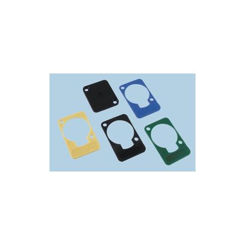 NEUTRIK - DSS-0 - D-SHELL PLATE - BLACK
