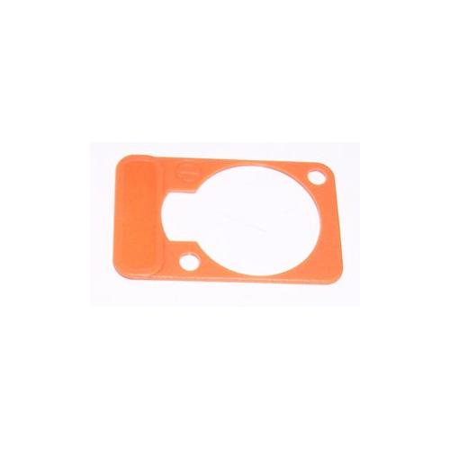 NEUTRIK - DSS-3 - D-SHELL PLATE - ORANGE