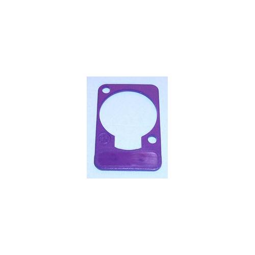 NEUTRIK - DSS-7 - D-SHELL PLATE - VIOLET