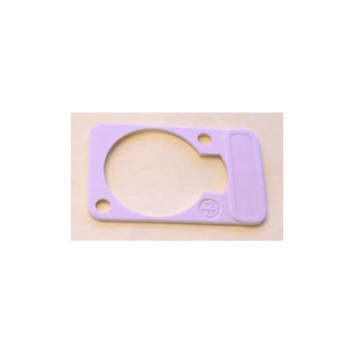 NEUTRIK - DSS-9 - D-SHELL PLATE - WHITE