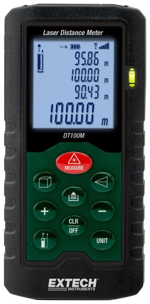 100m Laser Distance Measuring Meter - EXTECH INSTRUMENTS