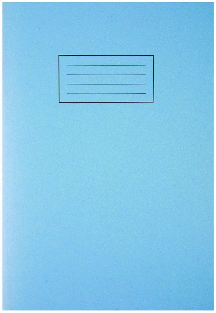 A4 Lined Blue Exercise Book - 80 Pages - SILVINE – Rapidwarehouse