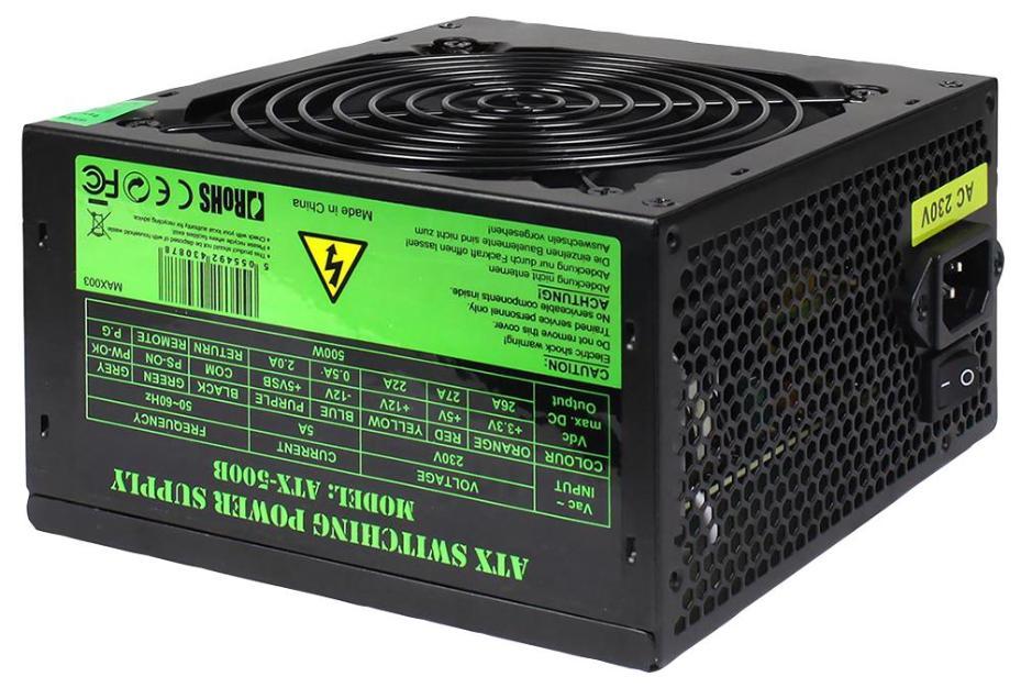 500W ATX PSU with PFC - UNBRANDED