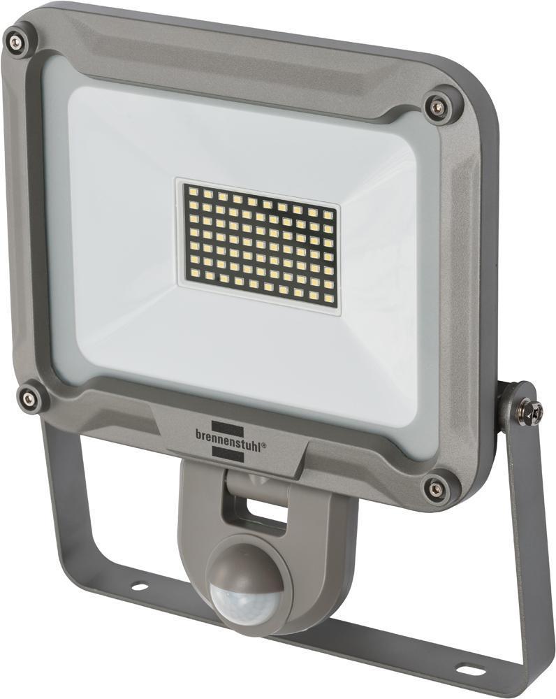 50W JARO LED Floodlight with PIR Sensor, 4770lm, 6500K - BRENNENSTUHL