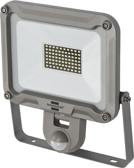 50W JARO LED Floodlight with PIR Sensor, 4770lm, 6500K - BRENNENSTUHL