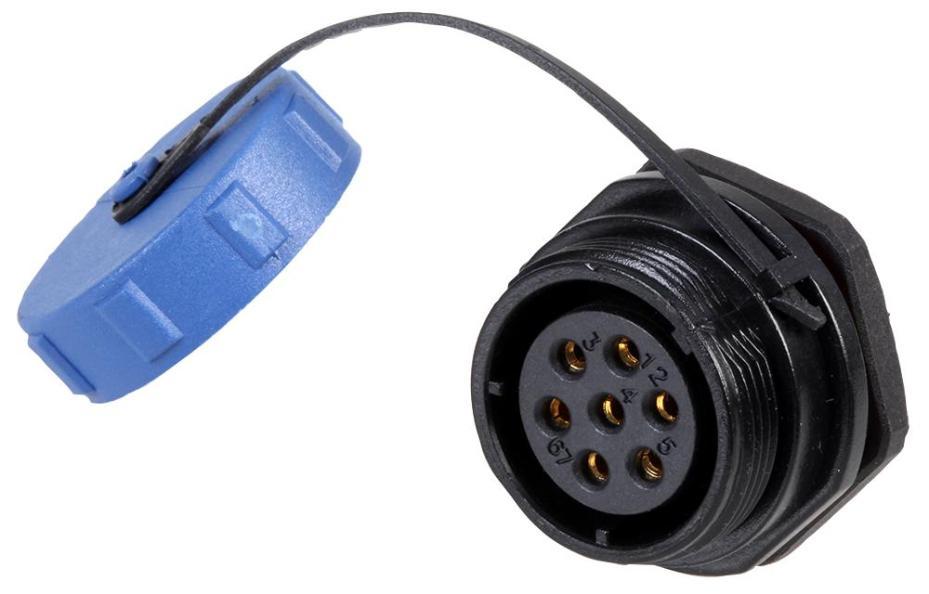 CIRCULAR PANEL SOCKET, 7 POLE - MBS CONNECT – Rapidwarehouse