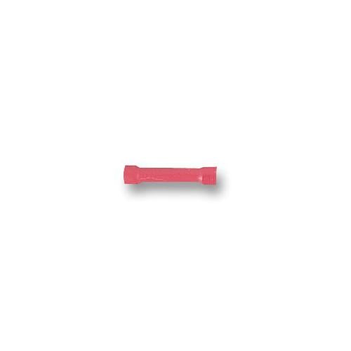MULTICOMP - BV1. - RED 25A BUTT SPLICE (100/PACK)