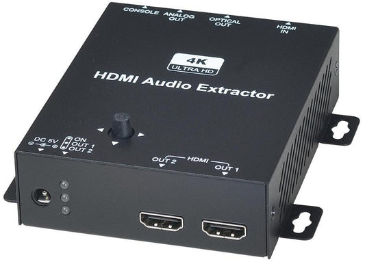 4K HDMI 2.0 Audio Extractor with Up/Down Scaler - PRO SIGNAL
