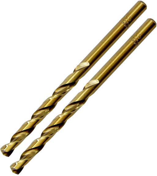 5.5 x 93mm Cobalt Ground Jobber Drill Bit - 2 Pack - TOOLPAK