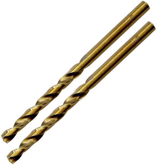 5 x 86mm Cobalt Ground Jobber Drill Bit - 2 Pack - TOOLPAK