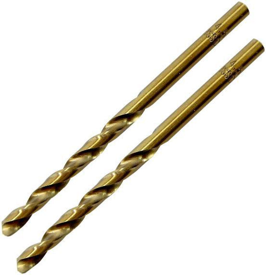 4.5 x 80mm Cobalt Ground Jobber Drill Bit - 2 Pack - TOOLPAK