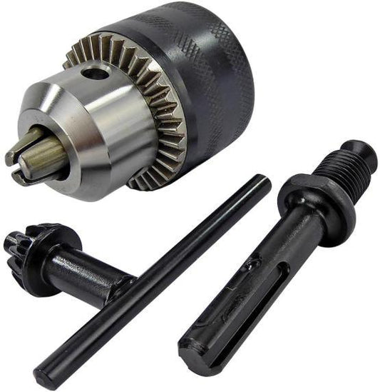 13mm SDS-Plus Adaptor &amp; Chuck Key - TOOLPAK