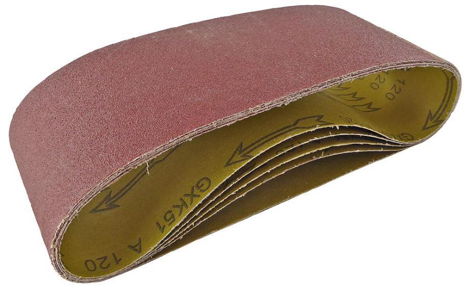 100 x 610mm 120 Grit Sanding Belt - 5 Pack - TOOLPAK