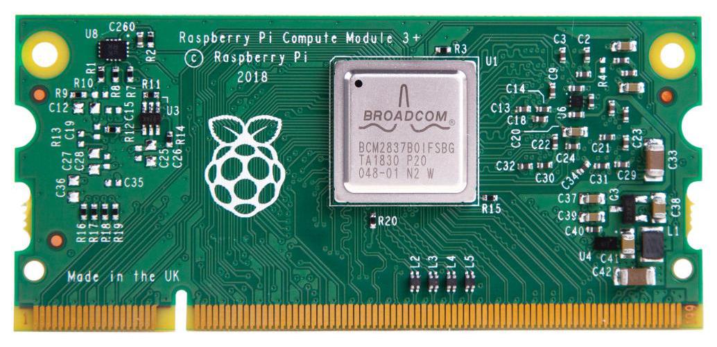 Raspberry Pi Compute Module 3 + 8GB eMMC - RASPBERRY-PI – Rapidwarehouse