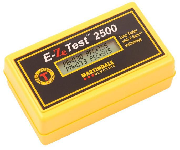 EZ2500 Non-trip Earth Loop Impedance Tester - Martindale Electric