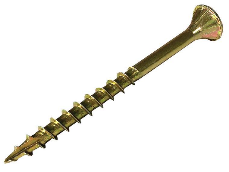 4.5 x 70mm Pozdriv Countersunk Cutter Woodscrews - 200 Pack - REISSER