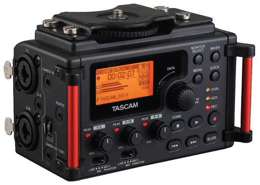 4 Track DSLR Camera Audio Recorder - TASCAM