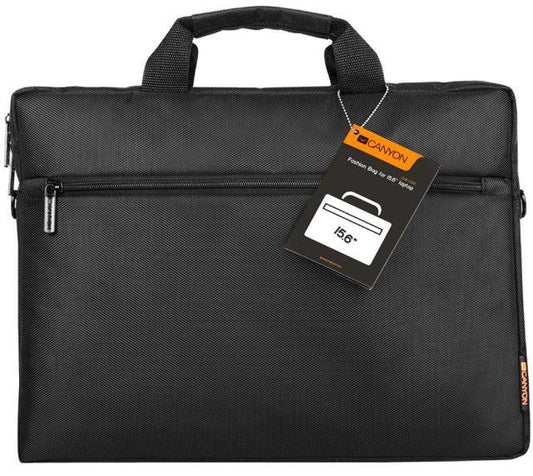 15.6" Laptop Bag, Black - CANYON