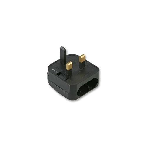 POWER CONNECTIONS - FCP-BK-5A - CONVERTER PLUG EUROPEAN BLACK 5A