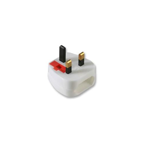 POWER CONNECTIONS - FCP-WH-3A - CONVERTER PLUG EUROPEAN WHITE 3A
