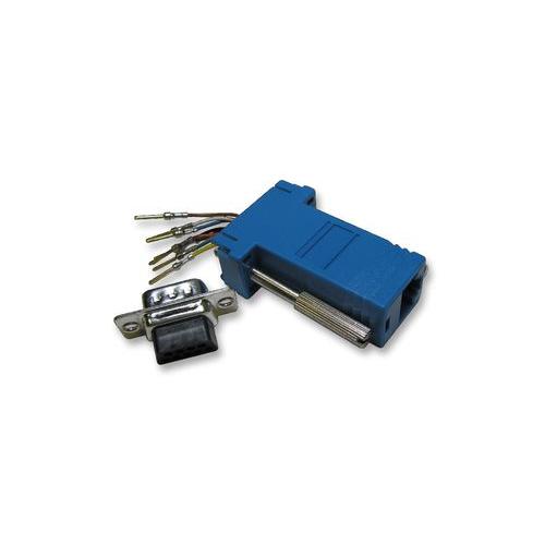MHDA9PMJ8BK - MODULAR ADAPTOR 9WAY PLUG/BLUE