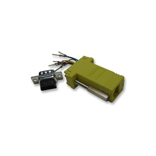 MHDA9PMJ8YK - MODULAR ADAPTOR 9WAY D PLUG/YELLOW