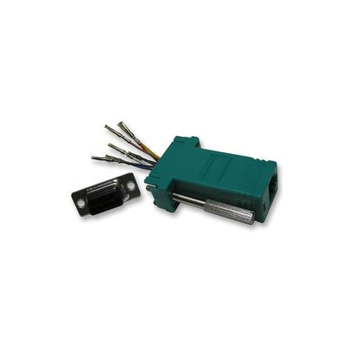 MHDA9SMJ8GK - MODULAR ADAPTOR 9WAY SOCKET/GREEN