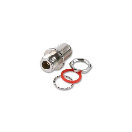 AMPHENOL - N7471A1-NT3G-50 - ADAPTOR, N JACK-JACK, BULKHEAD