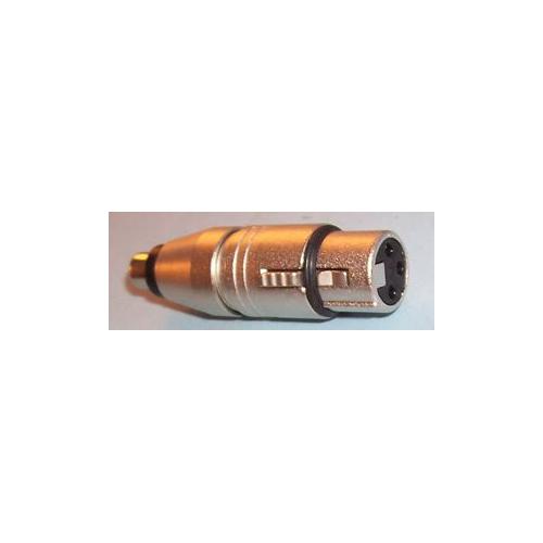 NEUTRIK - NA2FPMF. - XLR SOCKET TO PHONO SOCKET ADAPTOR