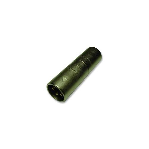 NA3MM/W - NEUTRIK XLR M-M GENDER CHANGER PLUG TO PLUG