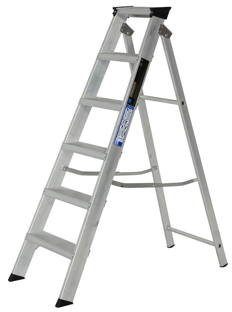 6 Tread Builders Step Ladder - YOUNGMAN