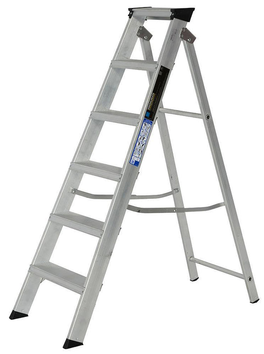6 Tread Builders Step Ladder - YOUNGMAN