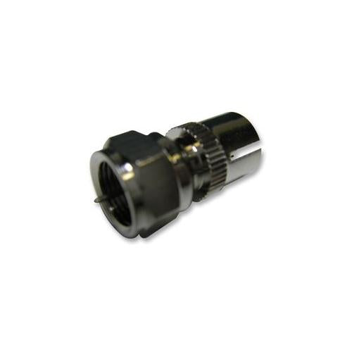 PRO SIGNAL - PSG01750 - ADAPTOR, F TYPE PLUG TO TV COAX PLUG