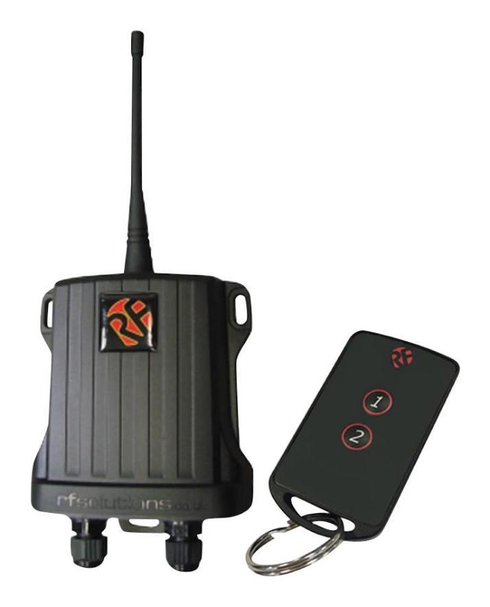 2 Channel, 868MHz Remote Control System, 230VAC - RF SOLUTIONS ...