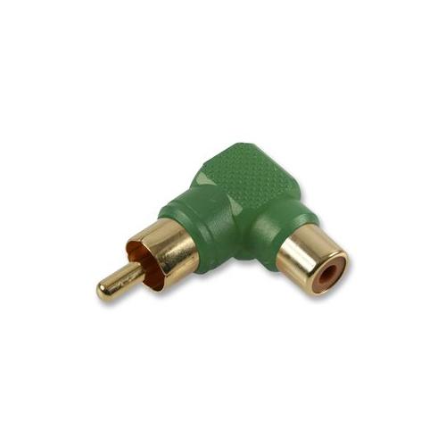 PRO SIGNAL - PSG02738 - PHONO ADAPTOR, 90DEG, GOLD, GRN