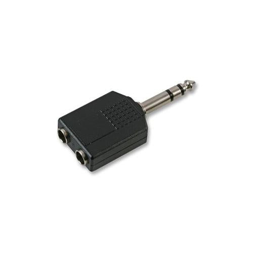 PRO SIGNAL - PSG02743 - JACK ADAPTOR, 2X MONO STEREO TO 1/4" STEREO